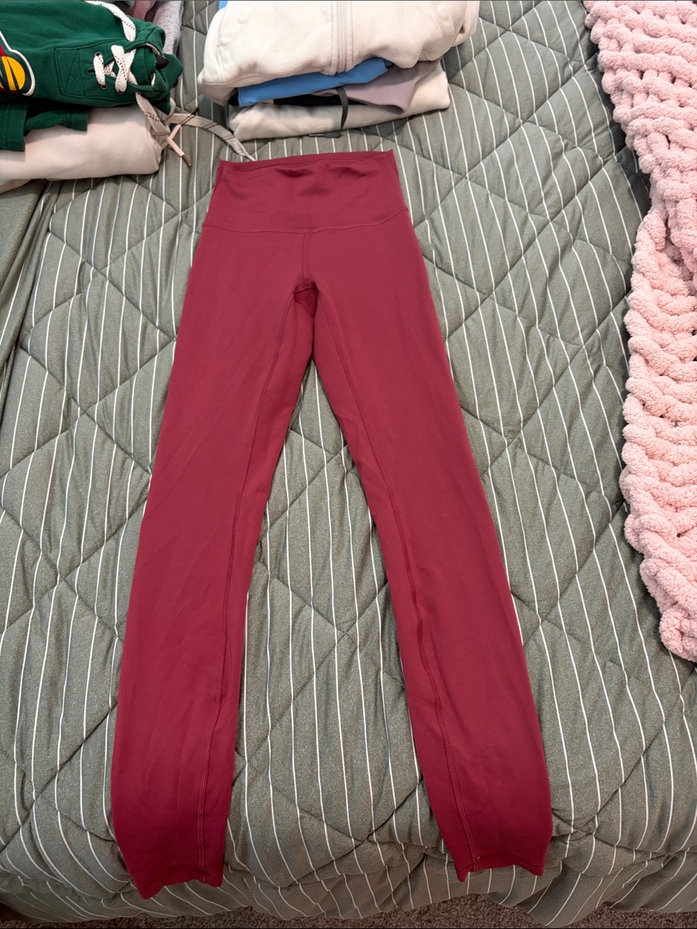lululemon athletica High-Rise Maroon Performance Leggings